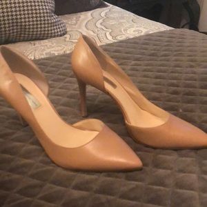 I NC international concepts nude stilettos size 10